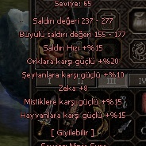  +9 MUHAREBE KILICI